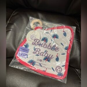 Bubble Baby Peacock Baby Lovey